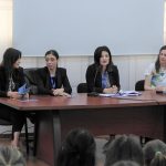 Takim me studentë të Universitetit të Tiranës, Fakulteti i Shkencave Sociale