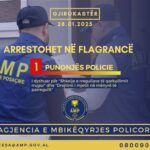 AMP arreston në flagrancë punonjësin e policisë në Këlcyrë, të dyshuar për “Shkelje e rregullave të qarkullimit rrugor”, dhe “Drejtimi i mjetit në mënyrë të parregullt”